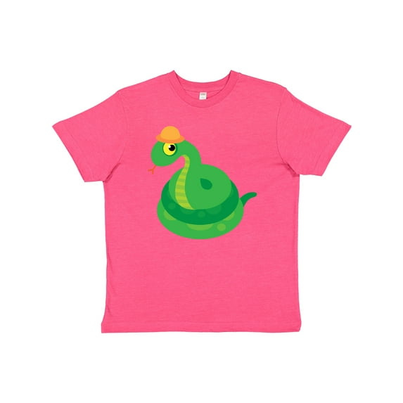 Inktastic Cute Snake Youth T-Shirt