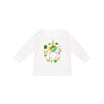 thumbnail image 1 of Inktastic Cute St. Patrick's Day Unicorn Boys or Girls Long Sleeve Toddler T-Shirt, 1 of 5