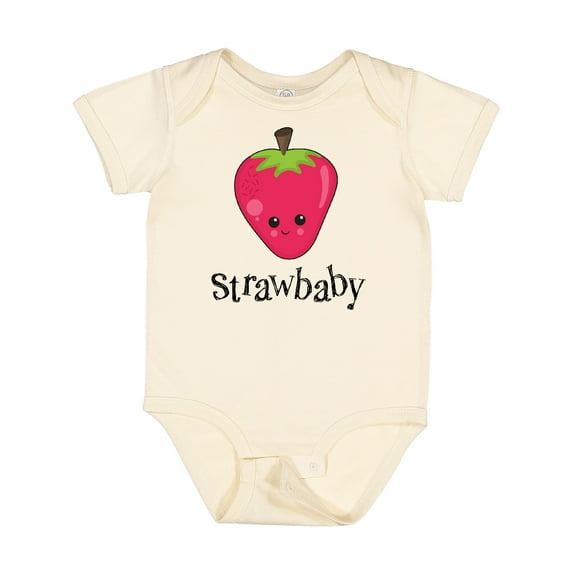 Inktastic Cute Strawberry Strawbaby Boys or Girls Baby Bodysuit