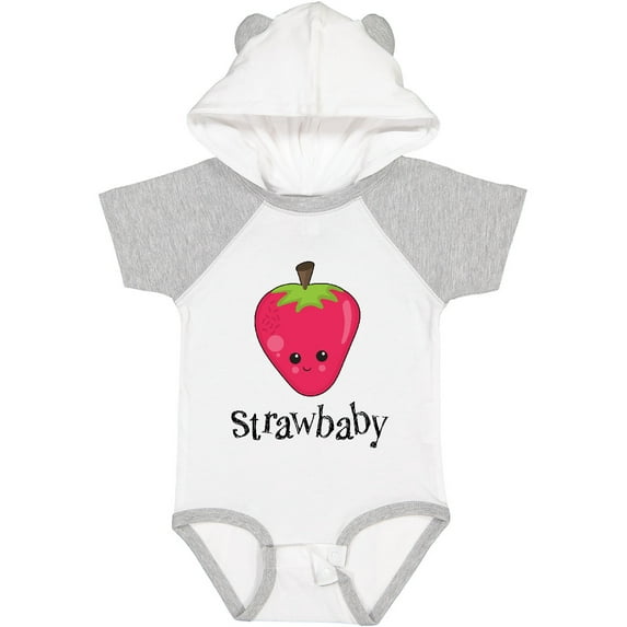 Inktastic Cute Strawberry Strawbaby Boys or Girls Baby Bodysuit