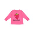 thumbnail image 1 of Inktastic Cute Strawberry Strawbaby Boys or Girls Long Sleeve Toddler T-Shirt, 1 of 5