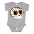 thumbnail image 1 of Inktastic Cute Sugar Skull for Day of the Dead Boys or Girls Baby Bodysuit, 1 of 5