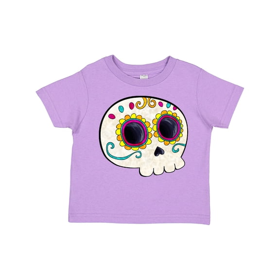 Inktastic Cute Sugar Skull for Day of the Dead Boys or Girls Toddler T-Shirt