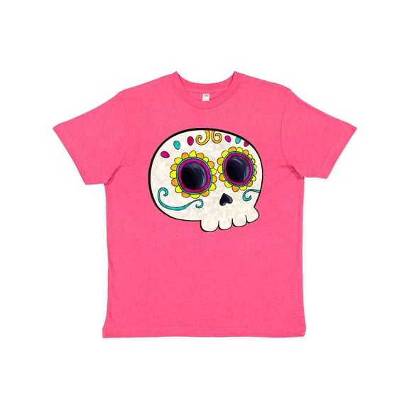 Inktastic Cute Sugar Skull for Day of the Dead Youth T-Shirt