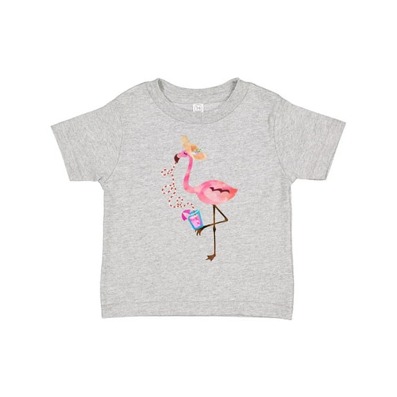 Inktastic Cute Summer Flamingo Boys or Girls Toddler T-Shirt