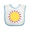 thumbnail image 1 of Inktastic Cute Sun Boys or Girls Baby Bib, 1 of 4