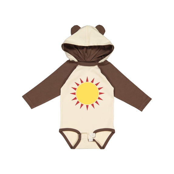 Inktastic Cute Sun Boys or Girls Long Sleeve Baby Bodysuit