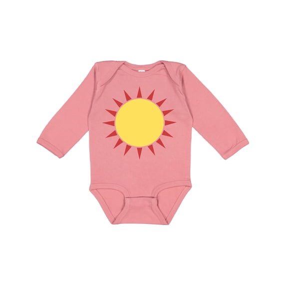 Inktastic Cute Sun Boys or Girls Long Sleeve Baby Bodysuit