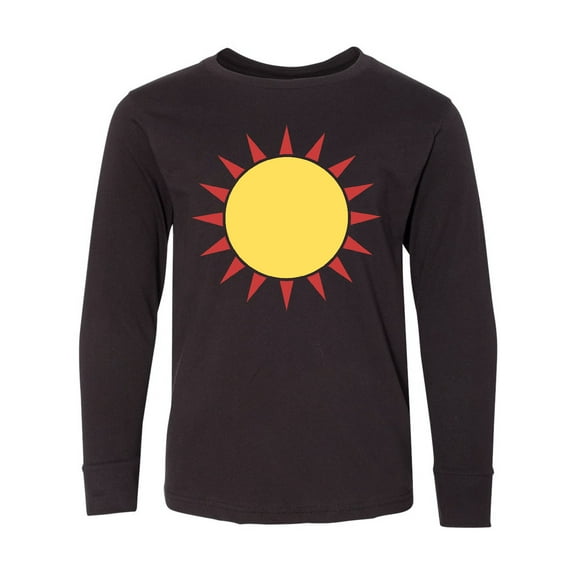 Inktastic Cute Sun Long Sleeve Youth T-Shirt