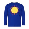 thumbnail image 1 of Inktastic Cute Sun Long Sleeve Youth T-Shirt, 1 of 5