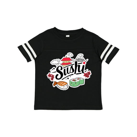 Inktastic Cute Sushi Illustration Boys or Girls Toddler T-Shirt