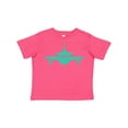 thumbnail image 1 of Inktastic Cute Teal Airplane Boys or Girls Toddler T-Shirt, 1 of 5