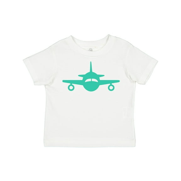 Inktastic Cute Teal Airplane Boys or Girls Toddler T-Shirt