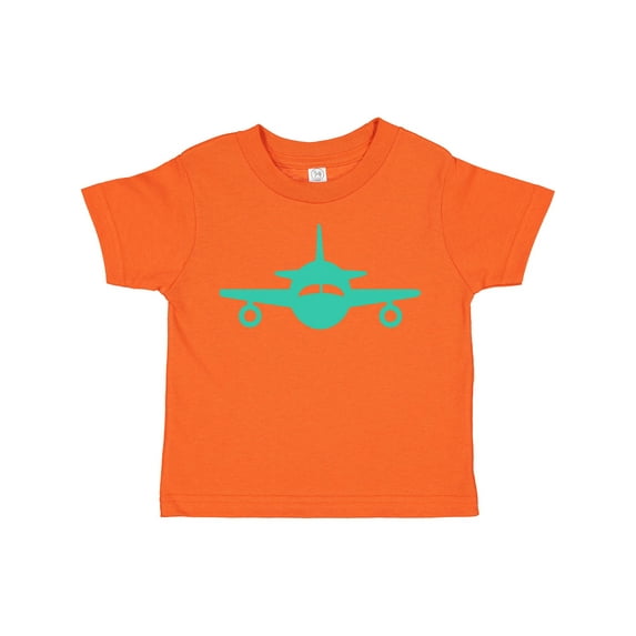 Inktastic Cute Teal Airplane Boys or Girls Toddler T-Shirt