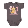 thumbnail image 1 of Inktastic Cute Teddy Bear 1st Birthday Party Boys or Girls Baby Bodysuit, 1 of 5