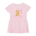 thumbnail image 1 of Inktastic Cute Teddy Bear 1st Birthday Party Girls Baby Dress, 1 of 5