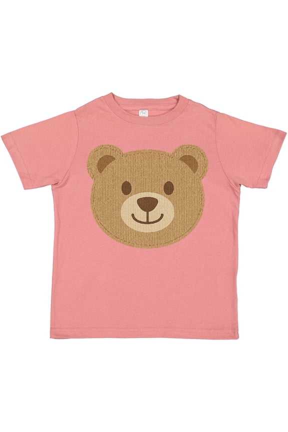 Cute Teddy Bear Face for Kids Boys or Girls Toddler T-Shirt