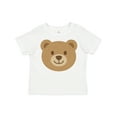 thumbnail image 1 of Inktastic Cute Teddy Bear Face for Kids Boys or Girls Toddler T-Shirt, 1 of 5
