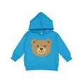 thumbnail image 1 of Inktastic Cute Teddy Bear Face for Kids Toddler Hoodie, 1 of 4