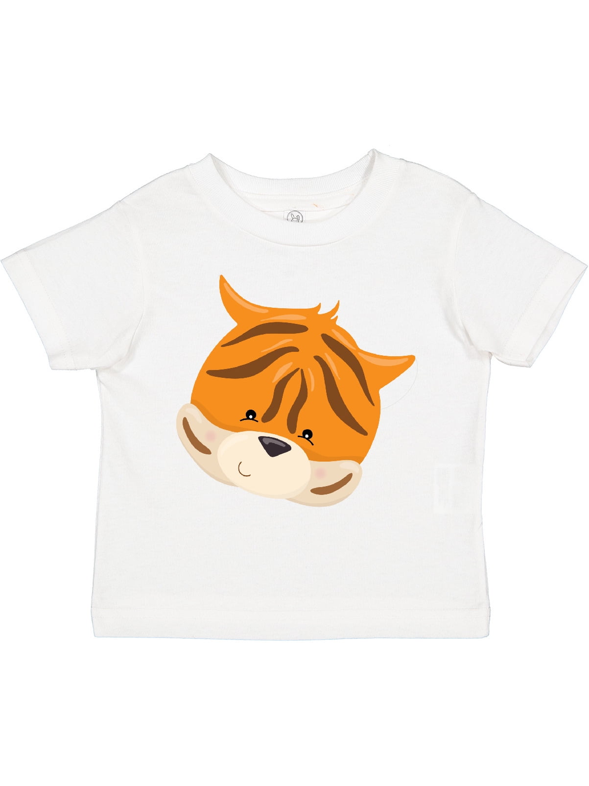 Inktastic Cute Tiger Head Boys or Girls Toddler T-Shirt