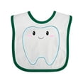 thumbnail image 1 of Inktastic Cute Tooth Boys or Girls Baby Bib, 1 of 4