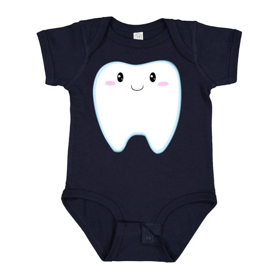 Inktastic Cute Tooth Boys or Girls Baby Bodysuit