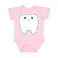 thumbnail image 1 of Inktastic Cute Tooth Boys or Girls Baby Bodysuit, 1 of 5