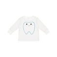 thumbnail image 1 of Inktastic Cute Tooth Boys or Girls Long Sleeve Toddler T-Shirt, 1 of 5