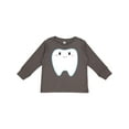 thumbnail image 1 of Inktastic Cute Tooth Boys or Girls Long Sleeve Toddler T-Shirt, 1 of 5