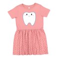 thumbnail image 1 of Inktastic Cute Tooth Girls Toddler Dress, 1 of 5