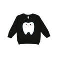 thumbnail image 1 of Inktastic Cute Tooth Toddler Sweatshirt, 1 of 4