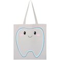 thumbnail image 1 of Inktastic Cute Tooth Tote Bag, 1 of 4