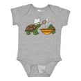 thumbnail image 1 of Inktastic Cute Turtle Chefs Making Soup Boys or Girls Baby Bodysuit, 1 of 5