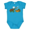 thumbnail image 1 of Inktastic Cute Turtle Chefs Making Soup Boys or Girls Baby Bodysuit, 1 of 5