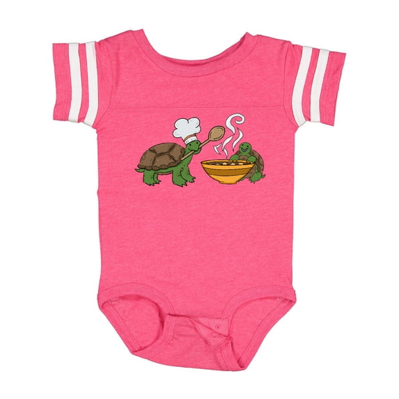 Inktastic Cute Turtle Chefs Making Soup Boys or Girls Baby Bodysuit