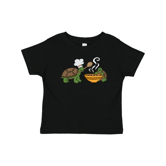 Inktastic Cute Turtle Chefs Making Soup Boys or Girls Baby T-Shirt