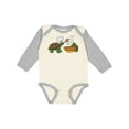 thumbnail image 1 of Inktastic Cute Turtle Chefs Making Soup Boys or Girls Long Sleeve Baby Bodysuit, 1 of 5