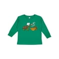 thumbnail image 1 of Inktastic Cute Turtle Chefs Making Soup Boys or Girls Long Sleeve Toddler T-Shirt, 1 of 5