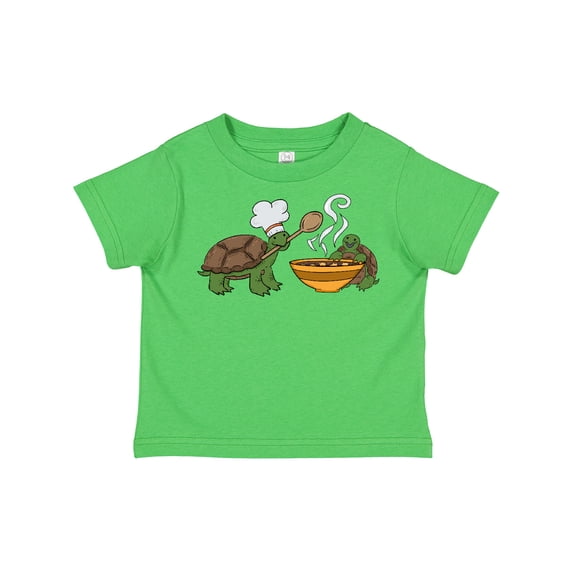 Inktastic Cute Turtle Chefs Making Soup Boys or Girls Toddler T-Shirt
