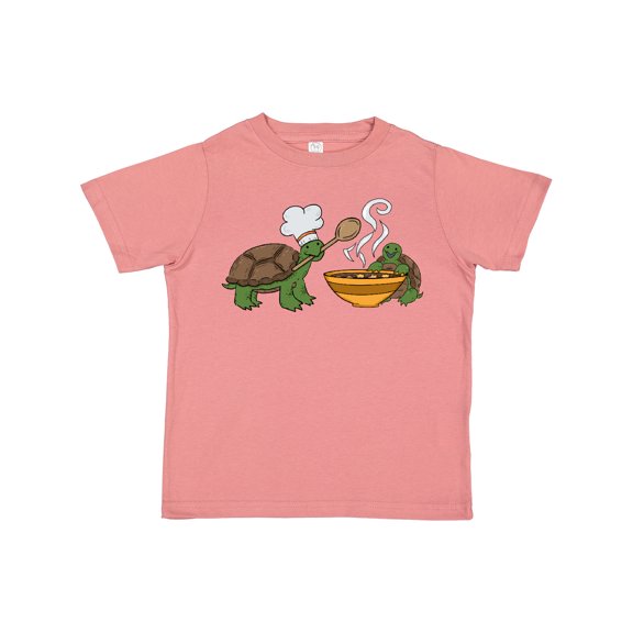 Inktastic Cute Turtle Chefs Making Soup Boys or Girls Toddler T-Shirt