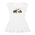 thumbnail image 1 of Inktastic Cute Turtle Chefs Making Soup Girls Baby Dress, 1 of 5
