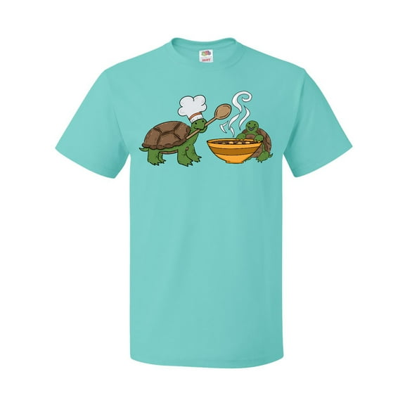 Inktastic Cute Turtle Chefs Making Soup T-Shirt