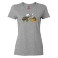 thumbnail image 1 of Inktastic Cute Turtle Chefs Making Soup Women's T-Shirt, 1 of 5