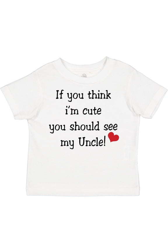 Cute Uncle Boys or Girls Toddler T-Shirt
