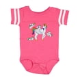 thumbnail image 1 of Inktastic Cute Unicorn Family Boys or Girls Baby Bodysuit, 1 of 5