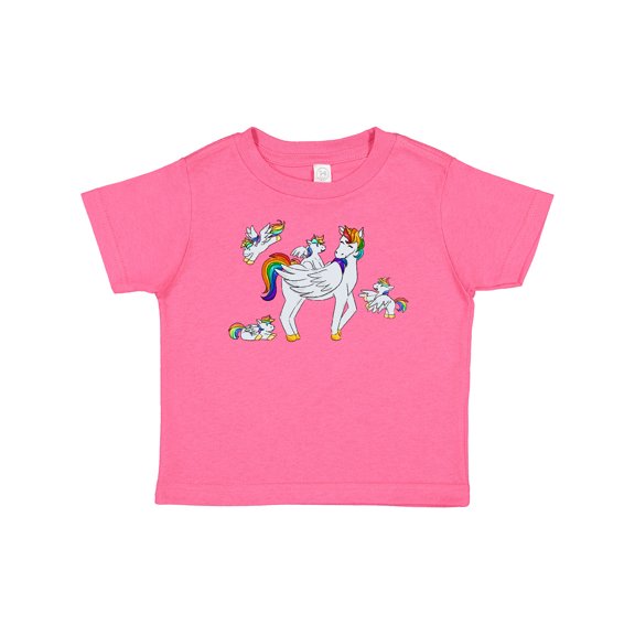 Inktastic Cute Unicorn Family Boys or Girls Baby T-Shirt