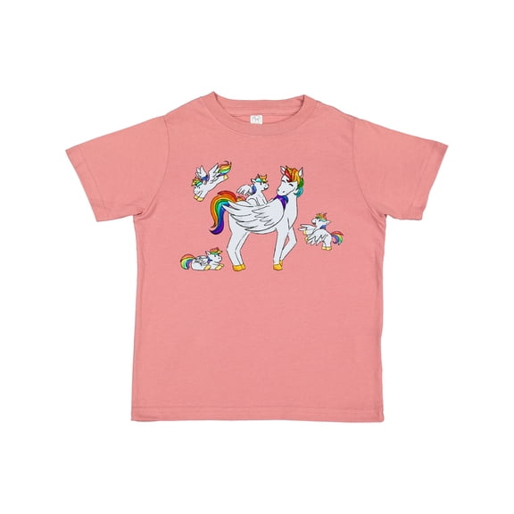 Inktastic Cute Unicorn Family Boys or Girls Toddler T-Shirt