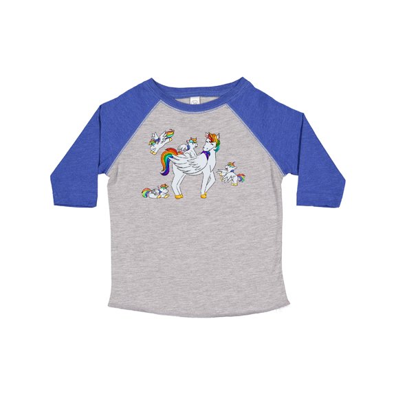 Inktastic Cute Unicorn Family Boys or Girls Toddler T-Shirt