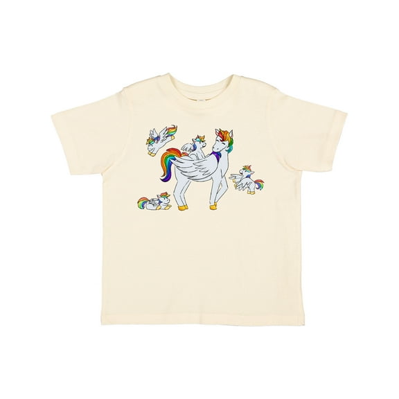 Inktastic Cute Unicorn Family Boys or Girls Toddler T-Shirt