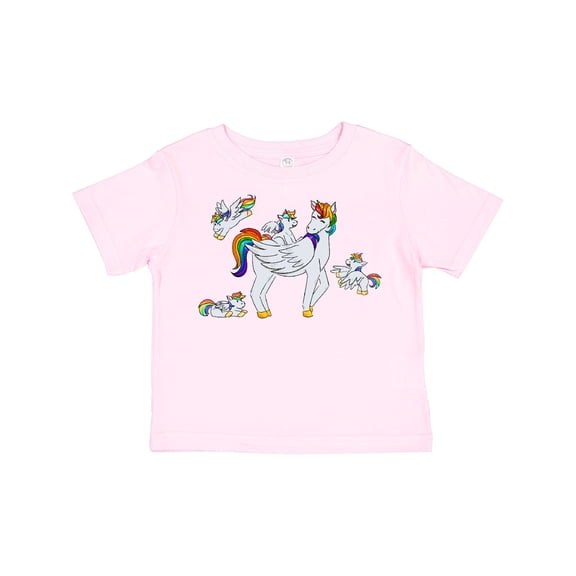 Inktastic Cute Unicorn Family Boys or Girls Toddler T-Shirt